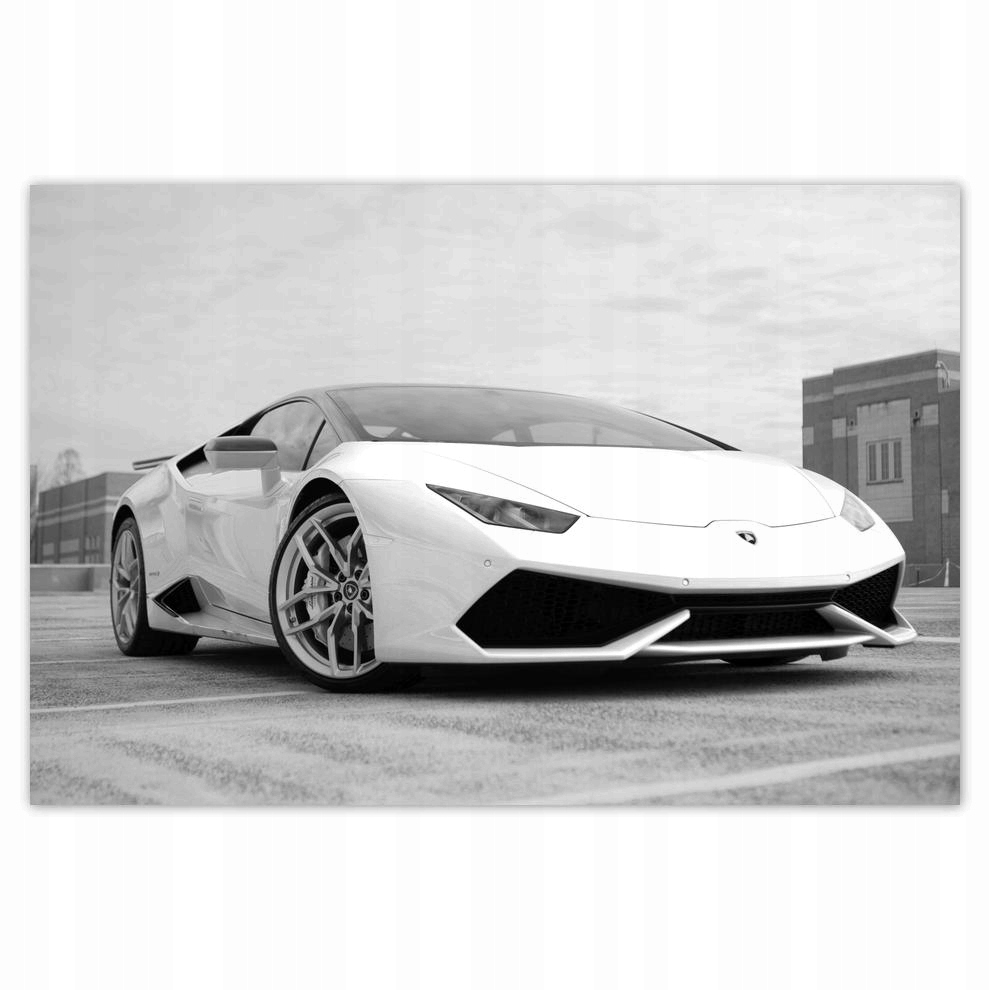 

Plakat 60x40 Ferrari White