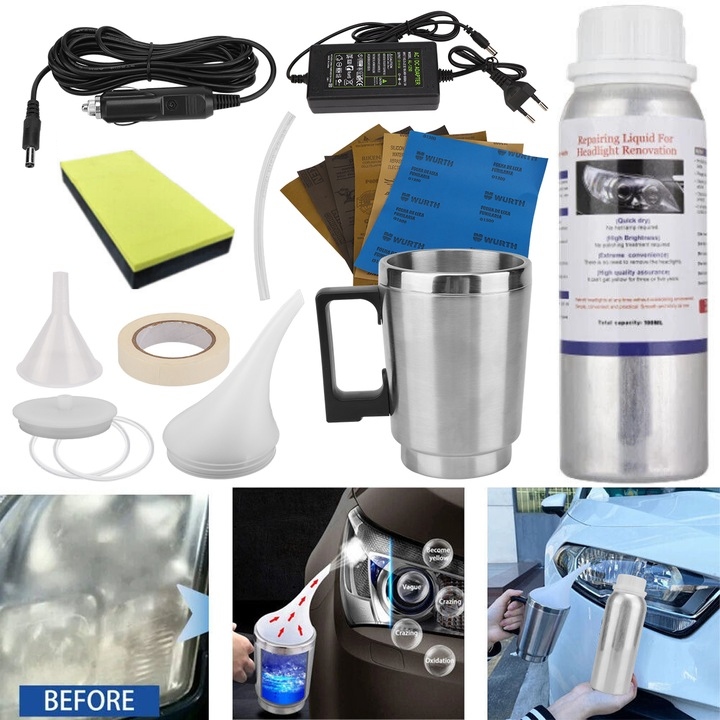 Sada Pro Regeneraci Reflektorů Čajníků 200 g