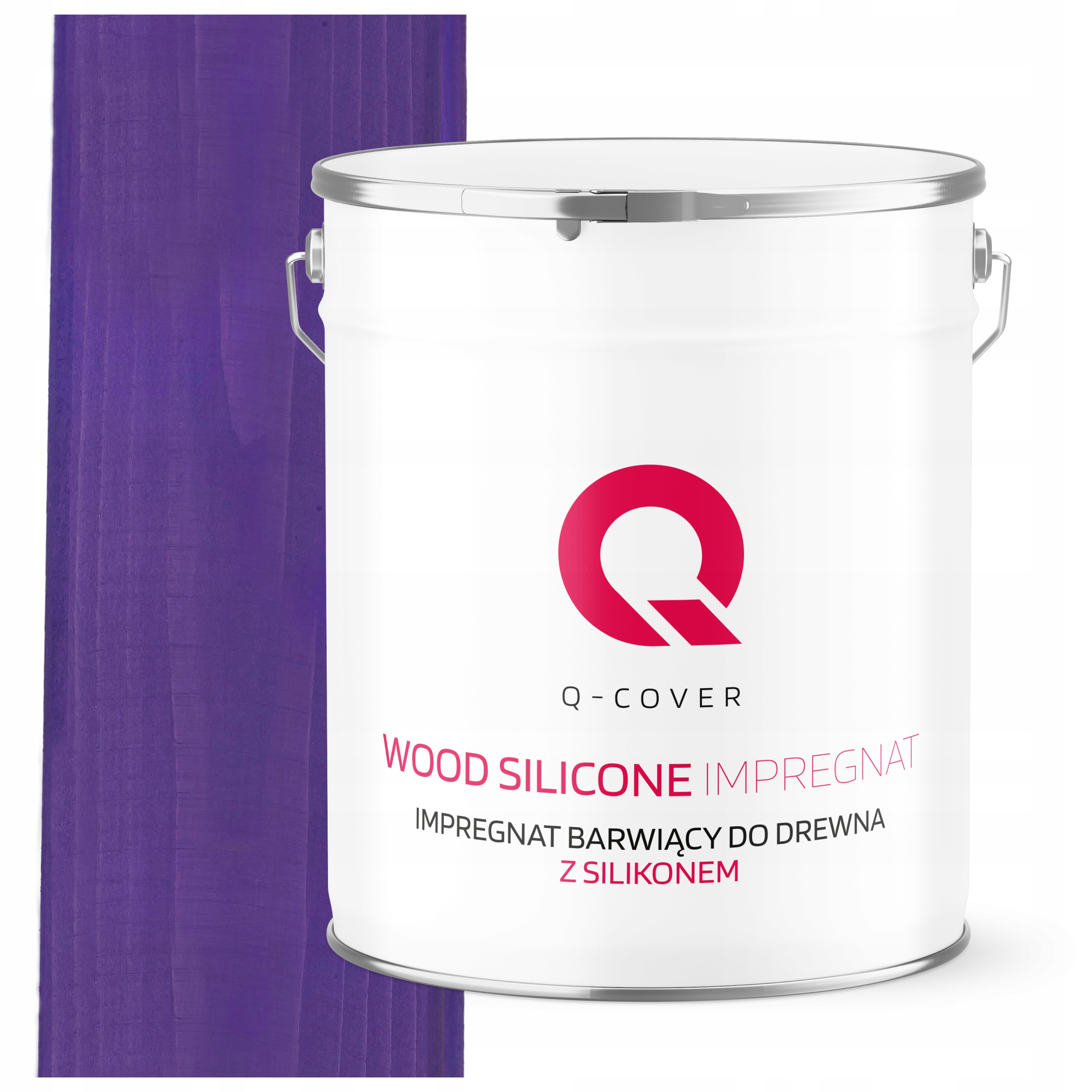 Impregnat Na Dřevo Extra Barva Se Silikonem Chron Barva Trvalá Fialová 5L