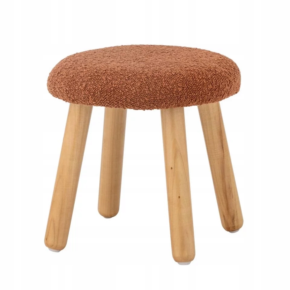 Taboret Aksel, Brązowy Brązowy One size Bloomingville