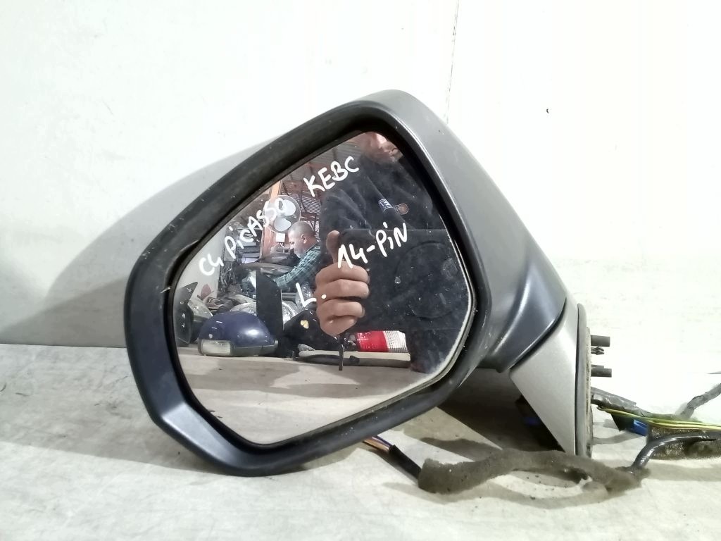Citroen C4 Picasso mirror left elektr 14 PIN KEBC