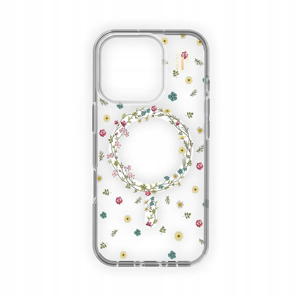 Etui iDeal Fashion Clear Case z MagSafe do iPhone 16 Pro – wzór Petite Floral