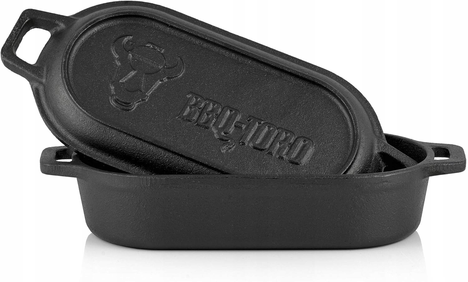 Litinový Hrnec Bbq-toro 1 L Dutch Oven Předem Připálený Campingový Gril