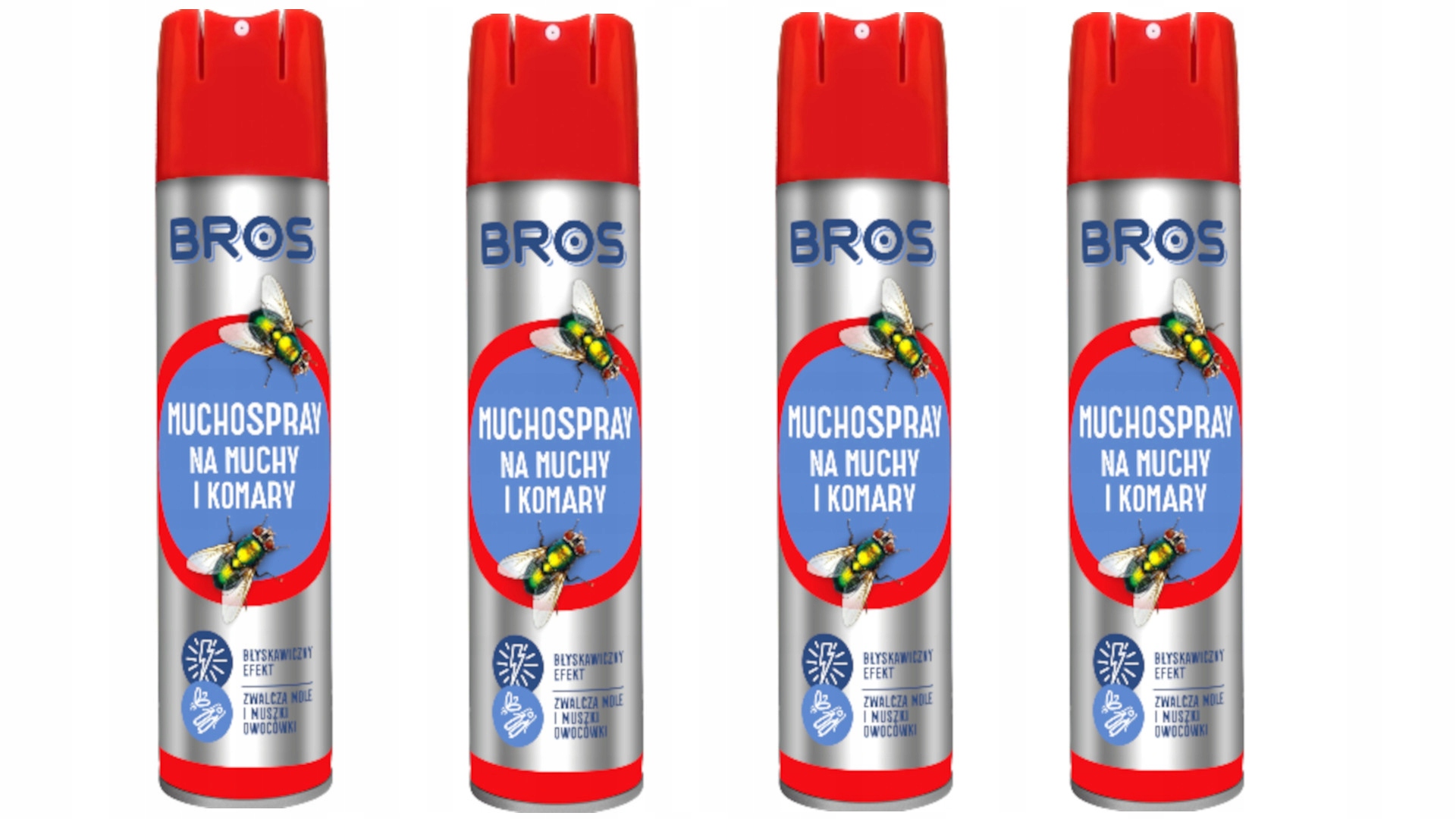 

Bros Muchospray 400ML Na Muchy I Komary X 4SZT