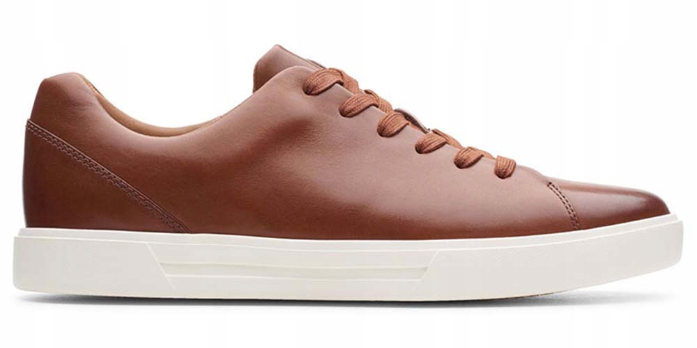 

Trampki Clarks Un Costa Lace brązowe skórzane 41