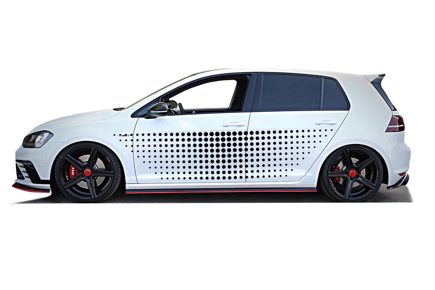 NAKLEJKi NA BOK SAMOCHODU KROPKI 200cm x 44cm EAN (GTIN) 5904024819837