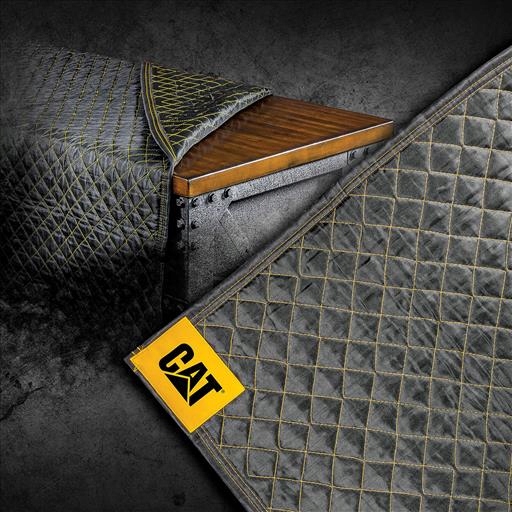 KOC MATA OCHRONNA NARZUTA 203 X 183 cm CARTERPILLAR Bawełna Piknikowy Marka Caterpillar