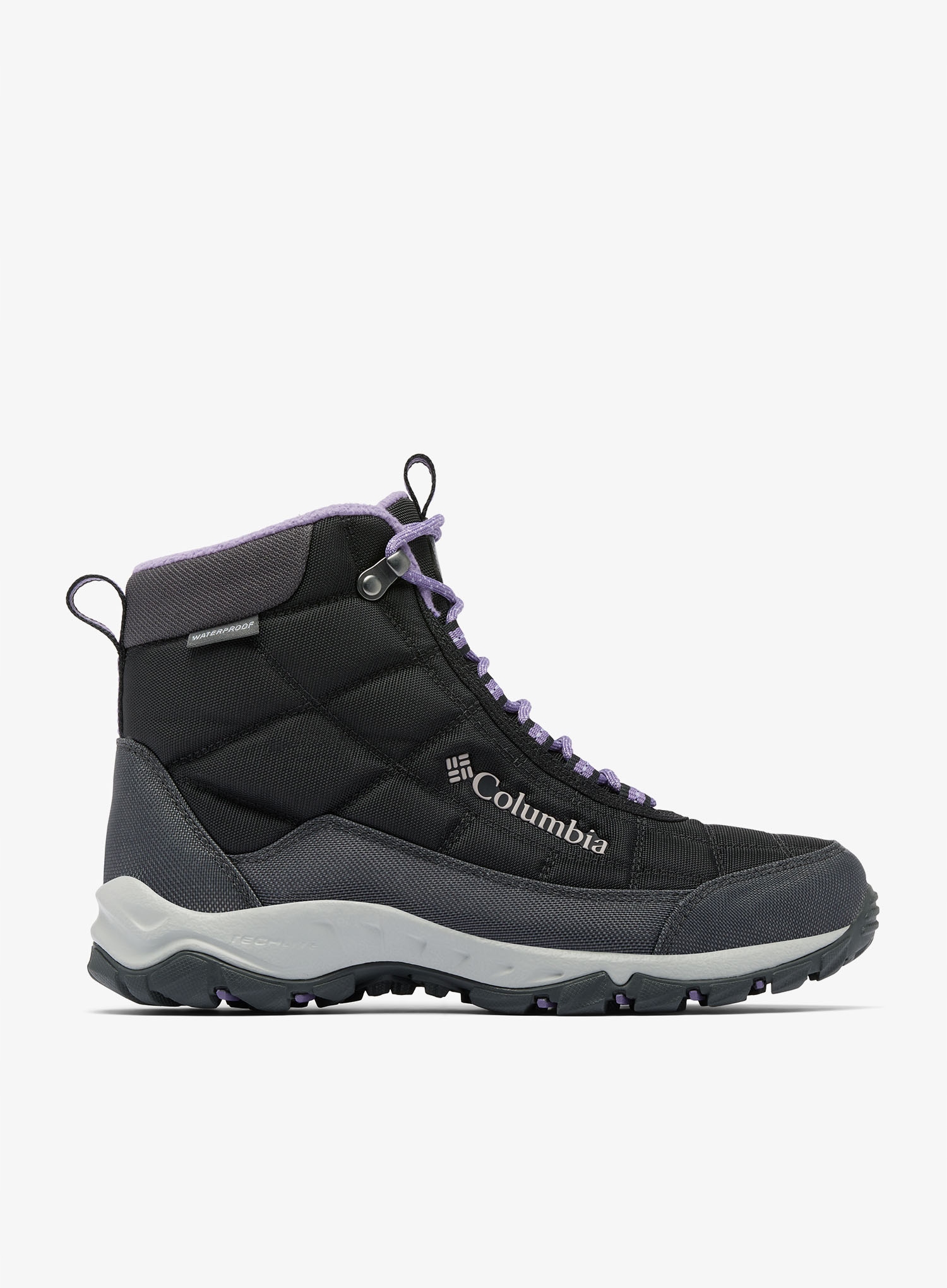 Dámské zimní boty Columbia Firecamp Boot černá/plum purple (37)