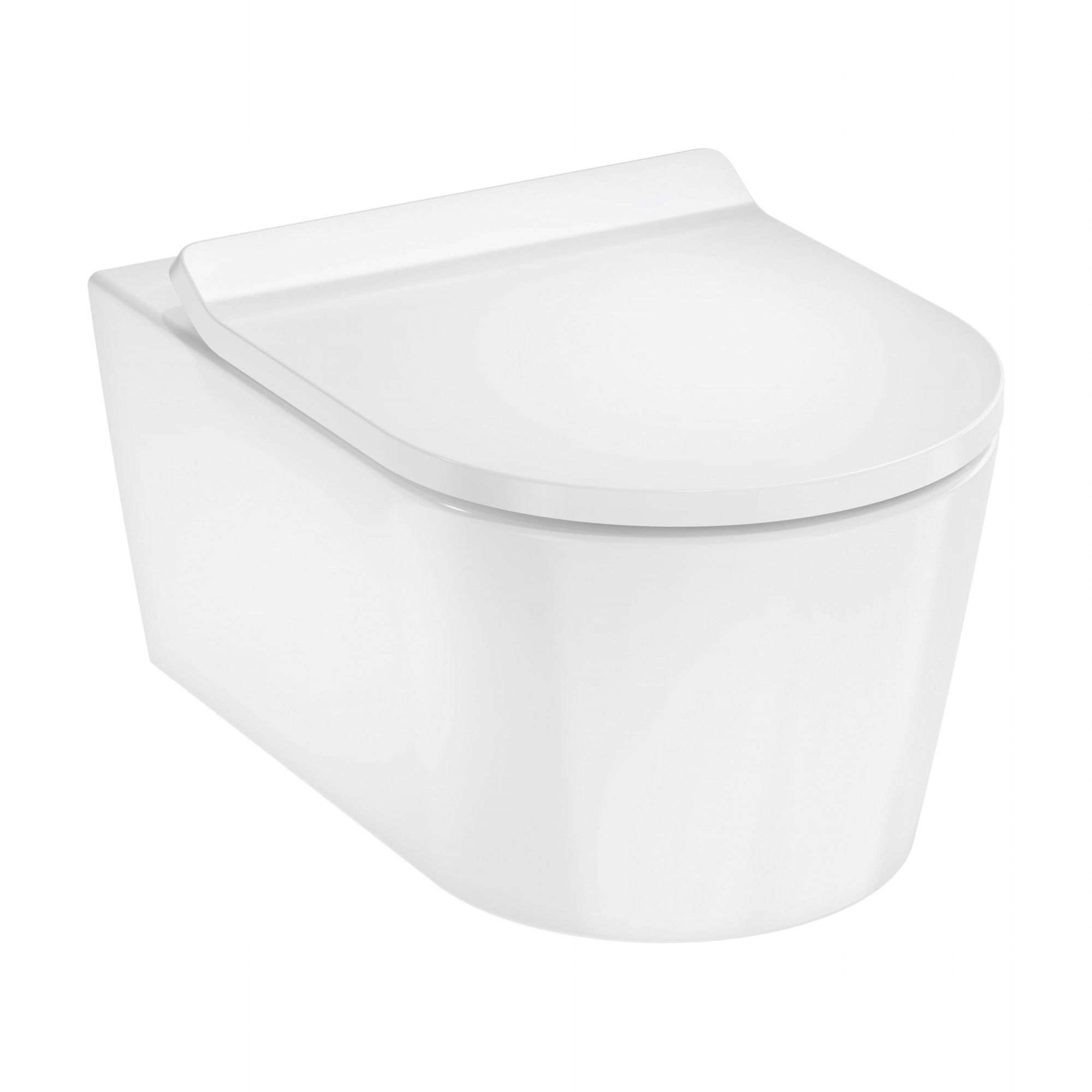 Hansgrohe EluPura S Miska wisząca Wc AquaHelix Flush z deską 62025450