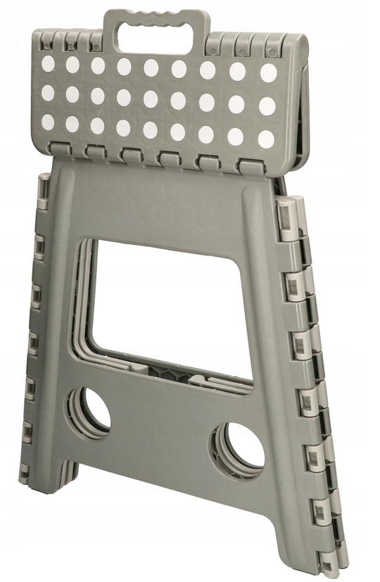 Taboret stołek PODEST SKŁADANY ROZKŁADANY szary Marka Ravi