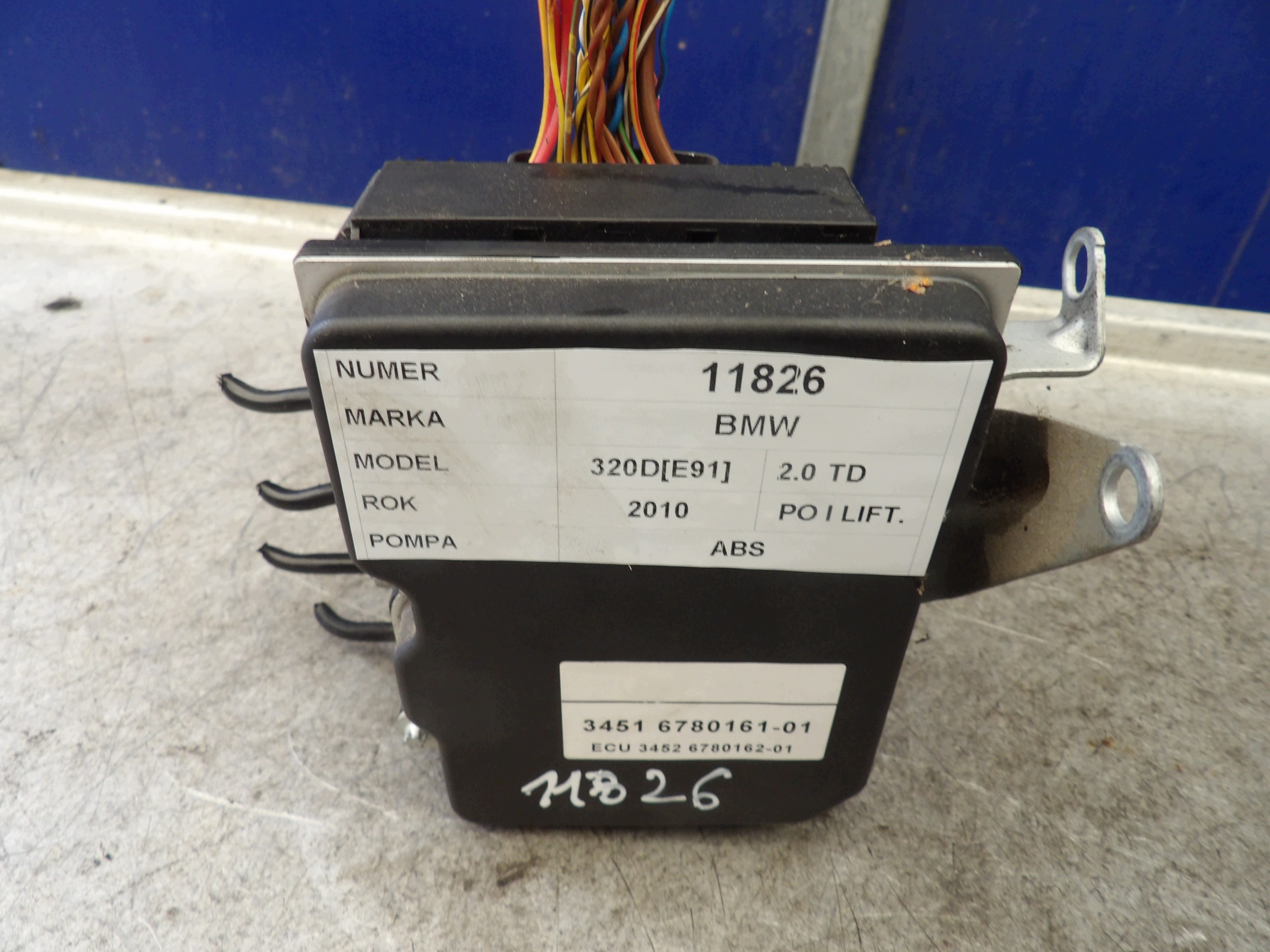 BMW 3 E91 Pumpe ABS