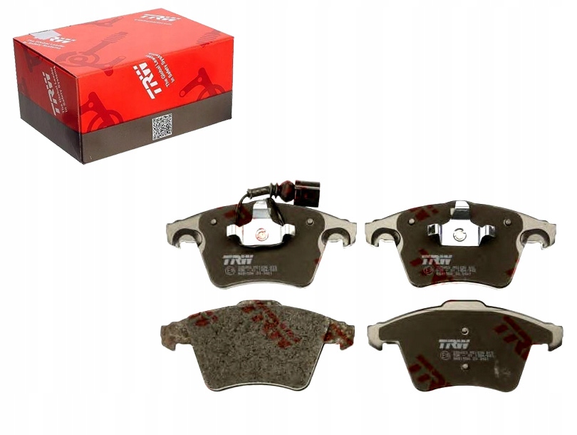 Brzdové Destičky Vw Přední T5 03- S Senzorem Trw Asistent Kolize #34