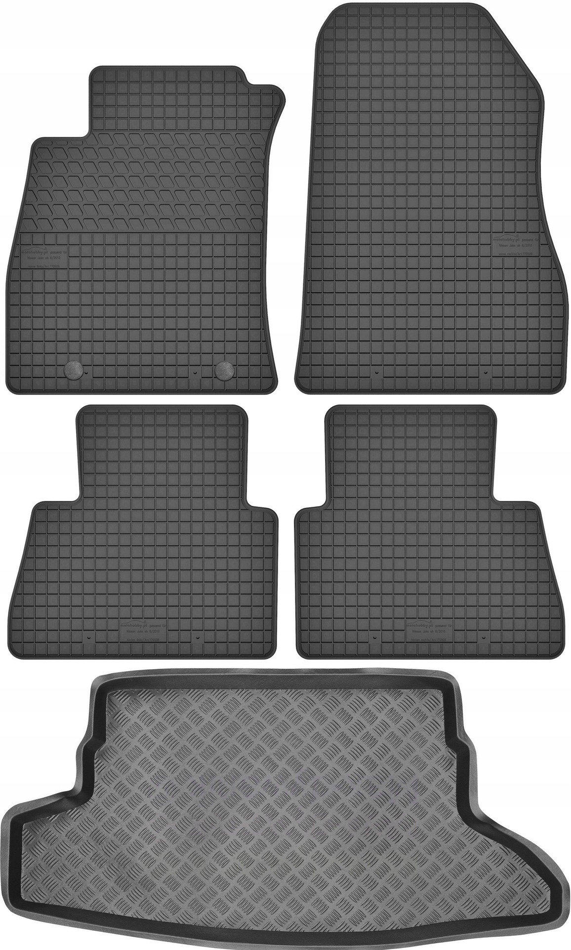 

Nissan Juke I Crossover 2010-2014 Dywaniki mata