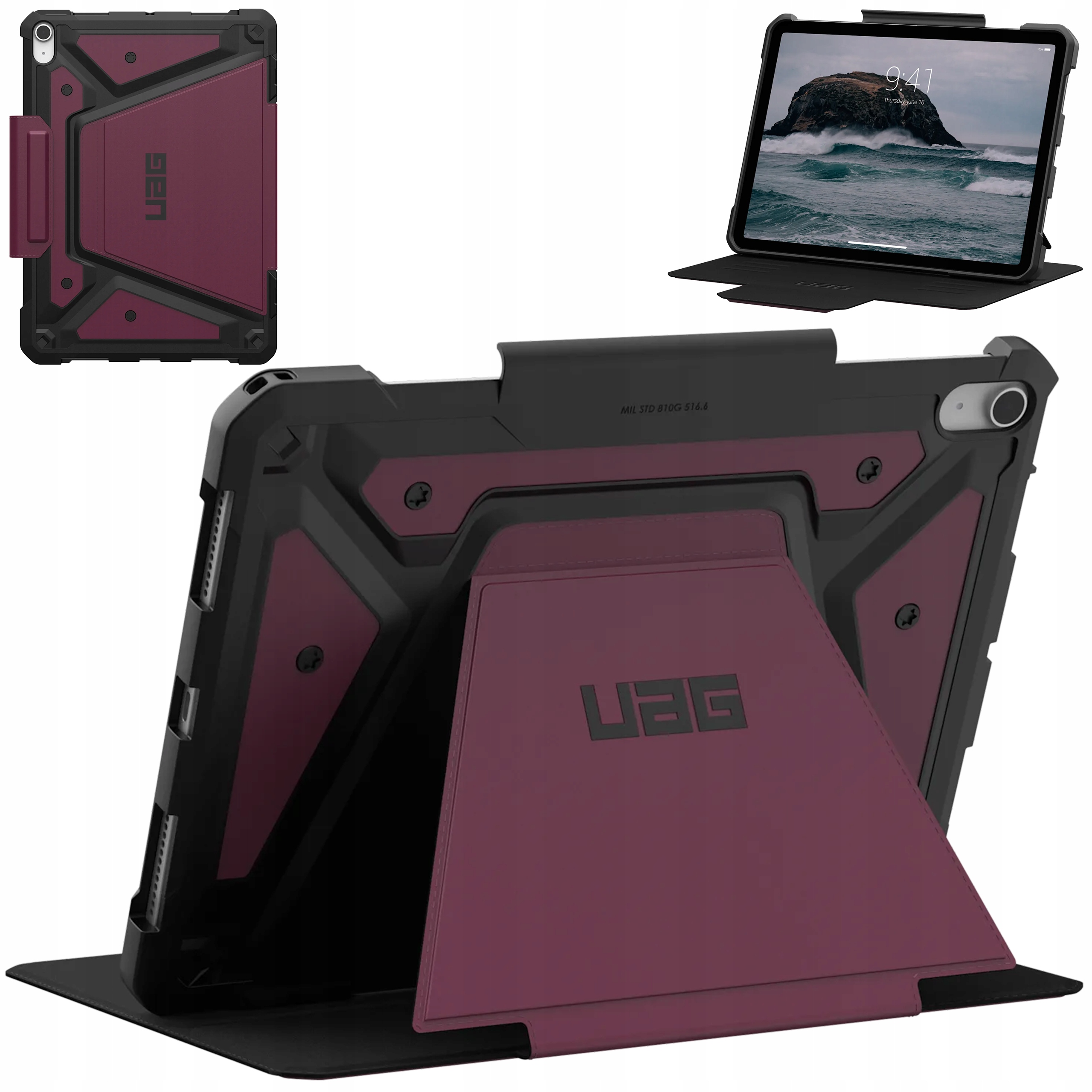 Uag Metropolis Se Folio Case Pancierové puzdro pre iPad Air 11" M4 M3 M2