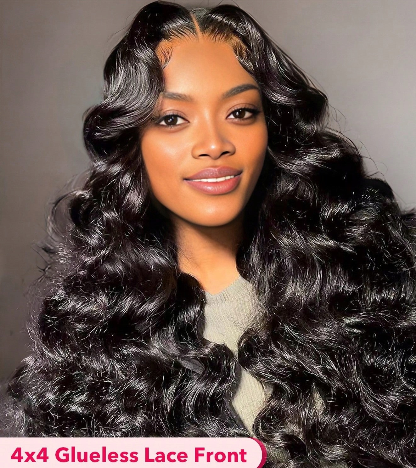 Shein Dlouhá Tmavá Vlnitá Paruka