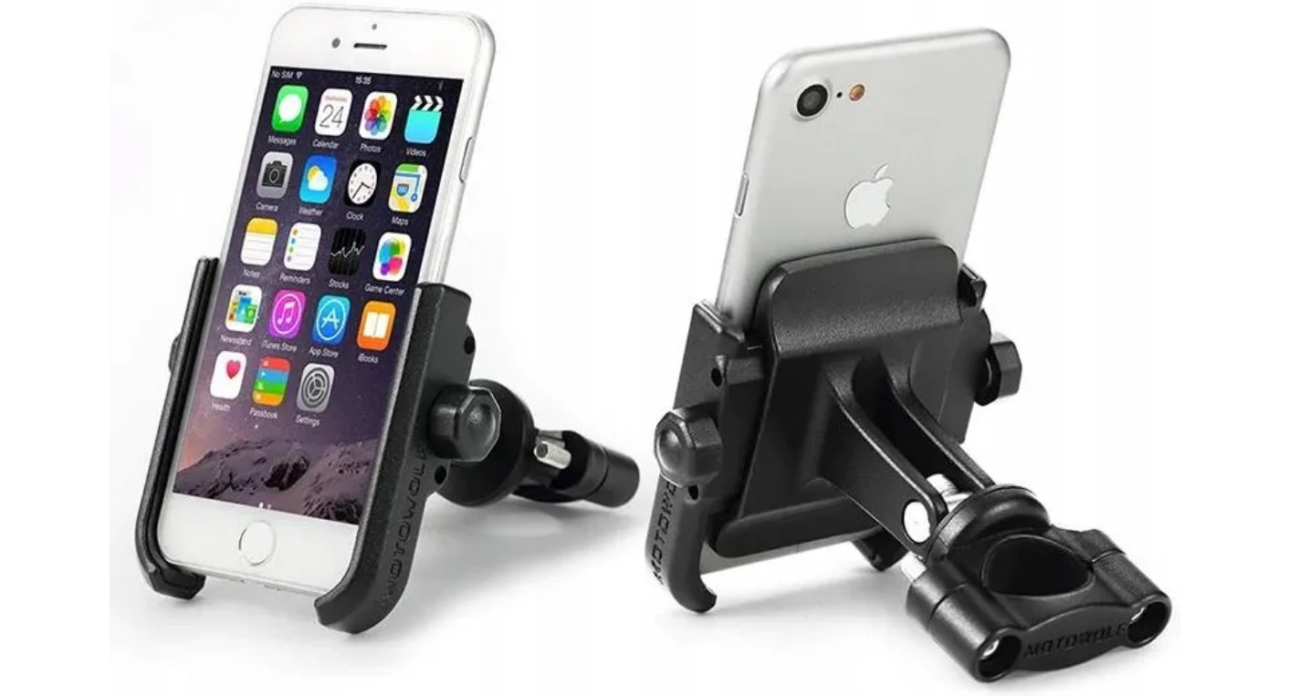 Motocyklowy uchwyt na telefon komórkowy Aluminiowy rowerowy