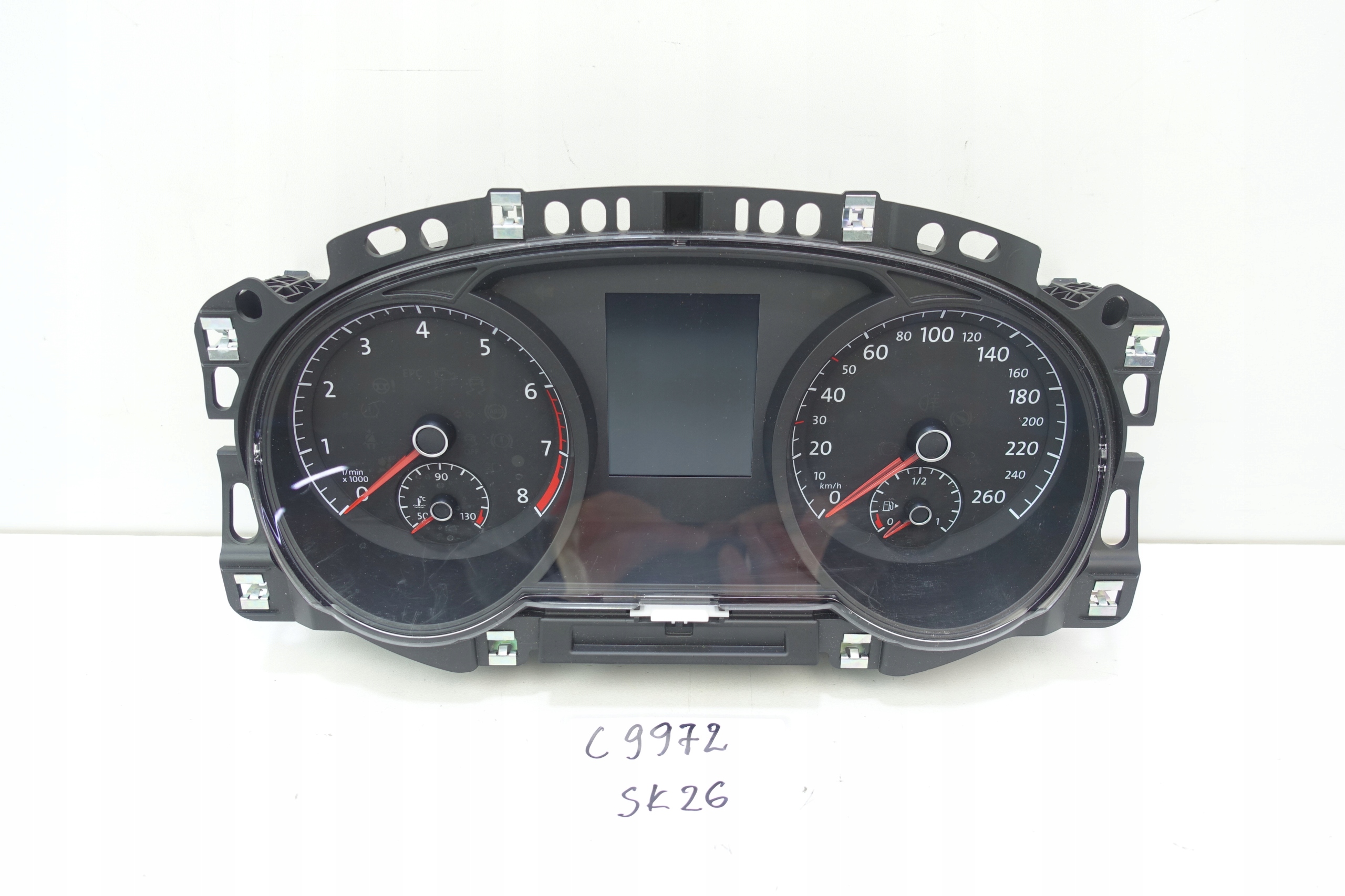 dials dials VW GOLF VII 7 5G 24200KM 5G1920740D