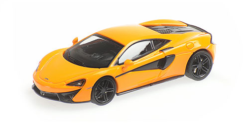 Minichamps 870154541 McLaren 570S (oranžový)