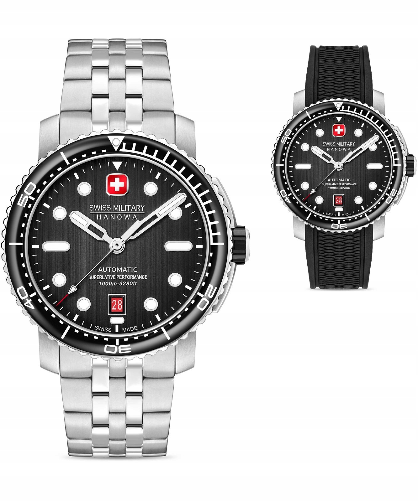Pánské hodinky Swiss Military Hanowa Maitre Plongeur Automatic Set