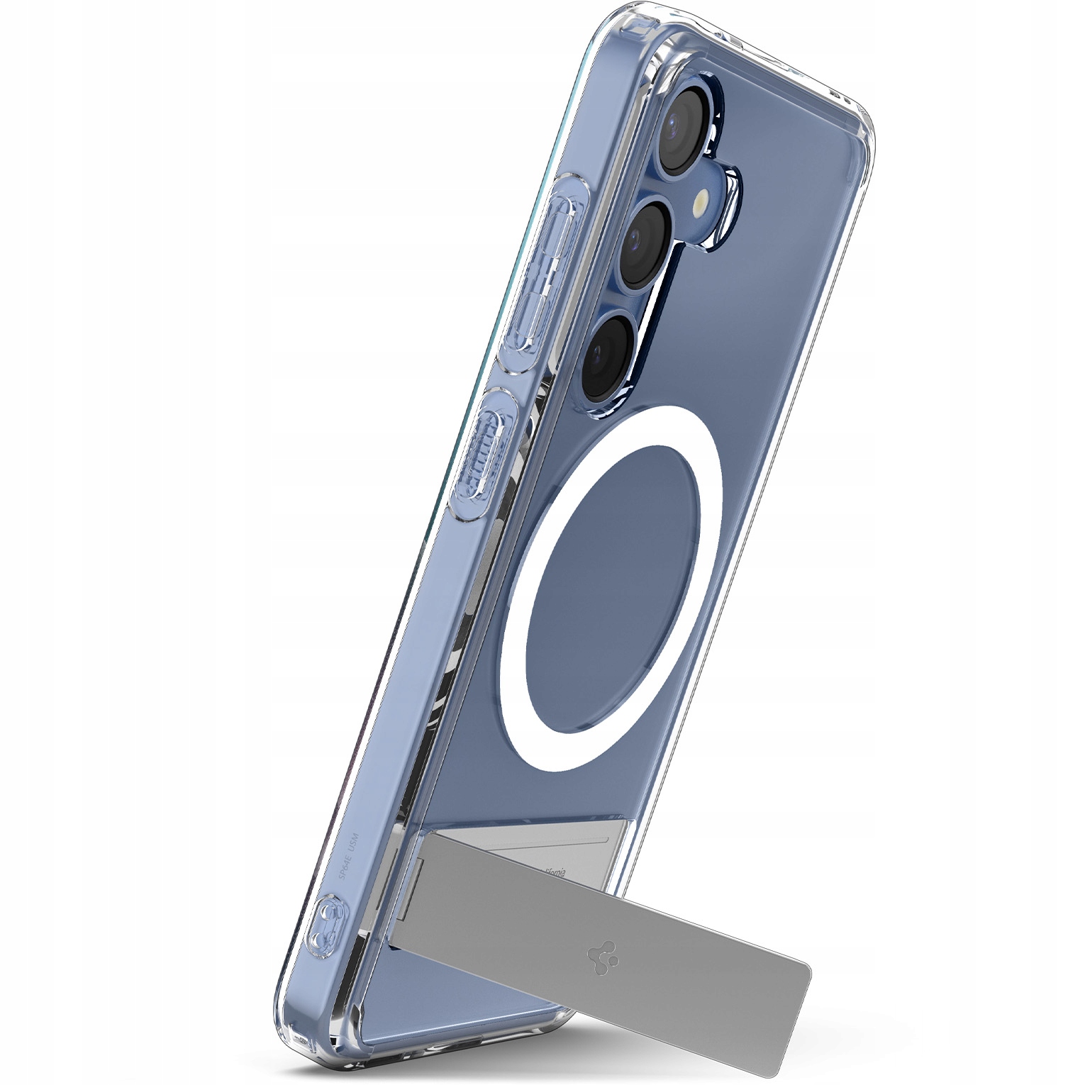 Pouzdro Spigen pro Galaxy S25, kryt pro MagSafe, hybridní, silné zadní kryt se stojánkem