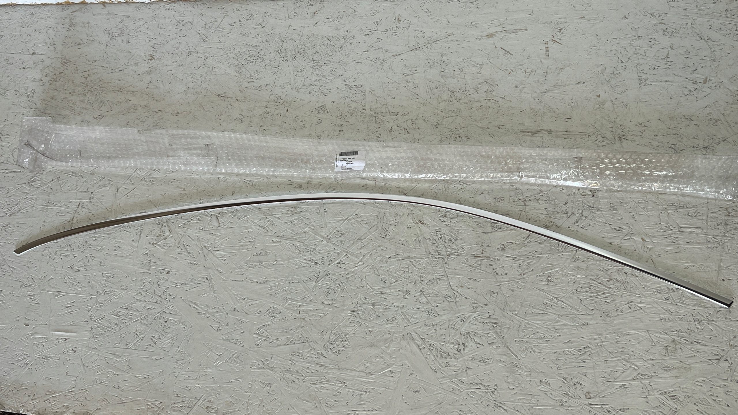 VW TOUAREG 7P0 LISTWA CHROM DRZWI LEWY PRZÓD 7P0853985 NOWA