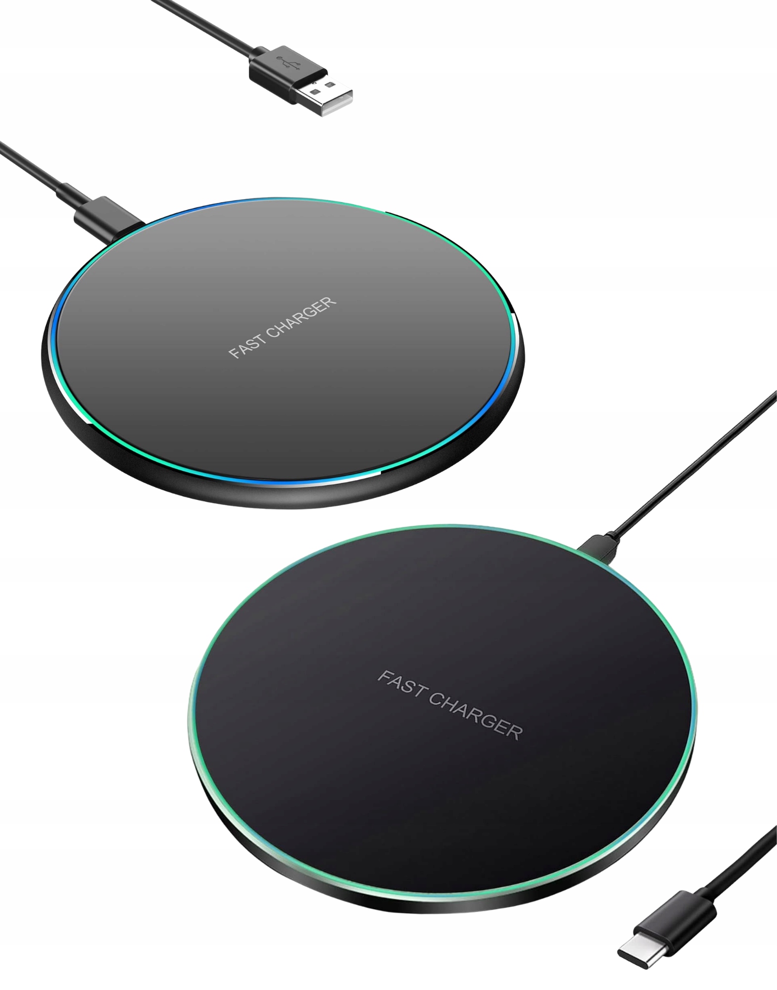 Ładowarka indukcyjna QI 15W USB-C LED RegMag czarna – Ważne przed ładowaniem