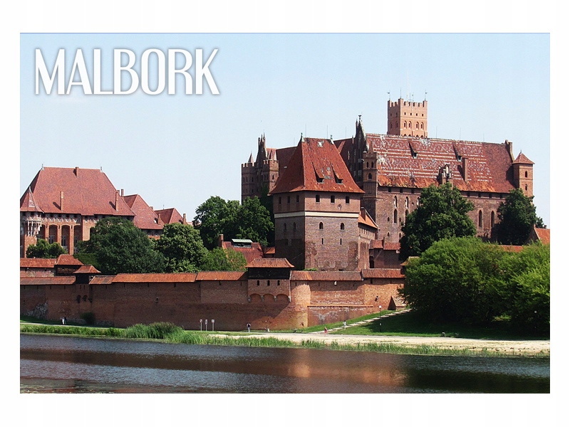 

Malbork Zamek Krzyżacki Magnes na lodówkę