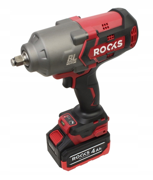 Rooks 20V Aq-one Rázový Uťahovák 1000/1200/1700 Nm, Kpl S Aku. 5AH I