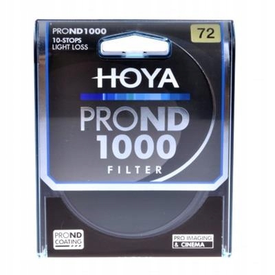 Šedý filtr Hoya Pro Nd 1000 72 mm