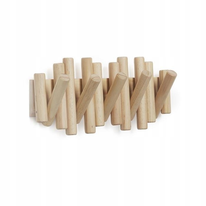 Dřevěný nástěnný věšák do předsíně kanceláře Picket