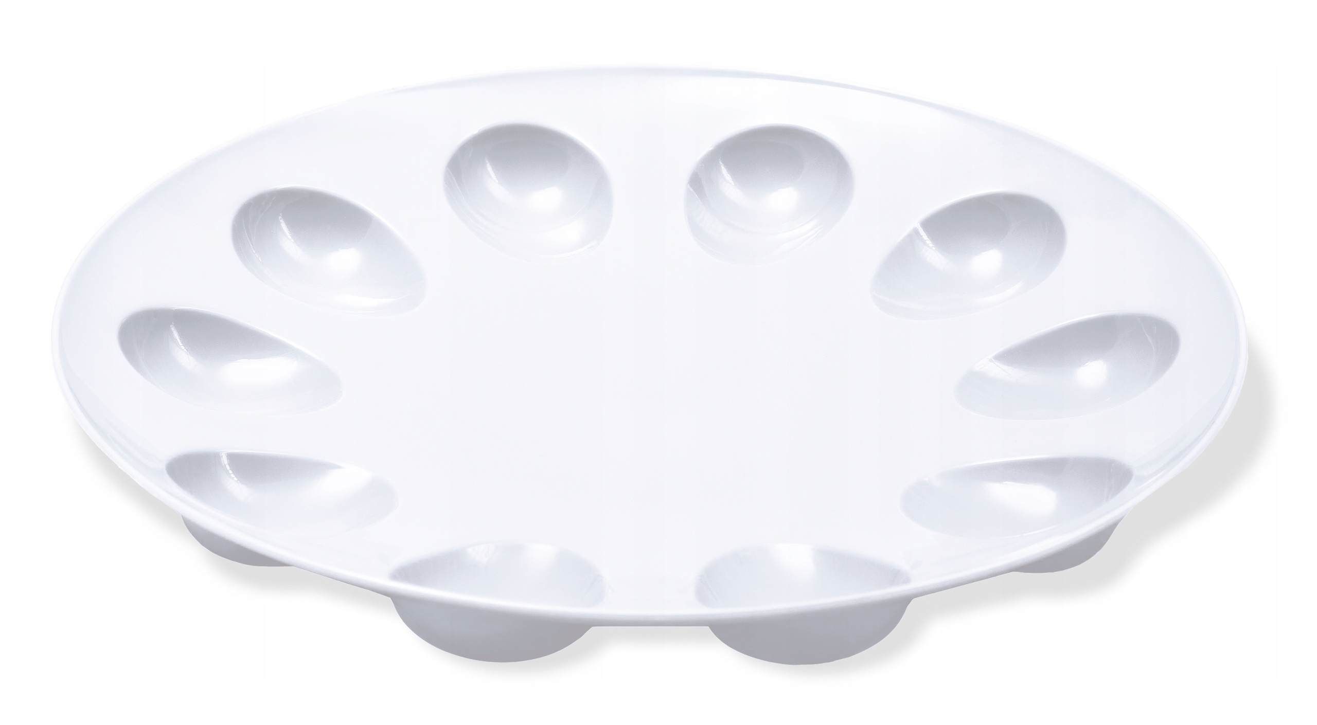 

Półmisek na Jajka Jajek Talerz Talerzyk Biały