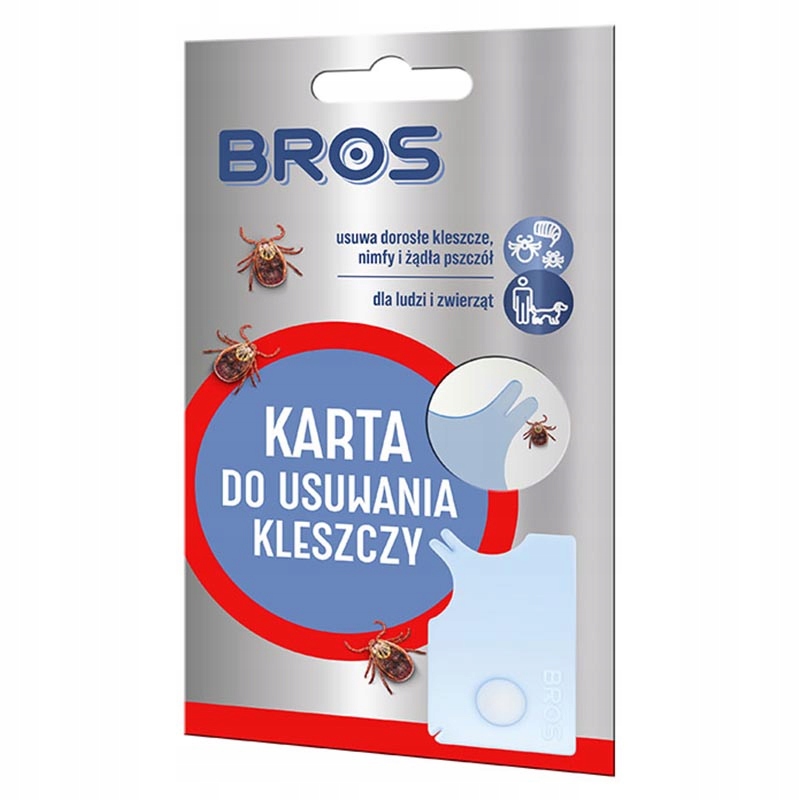 Karta do usuwania kleszczy Bros 2026