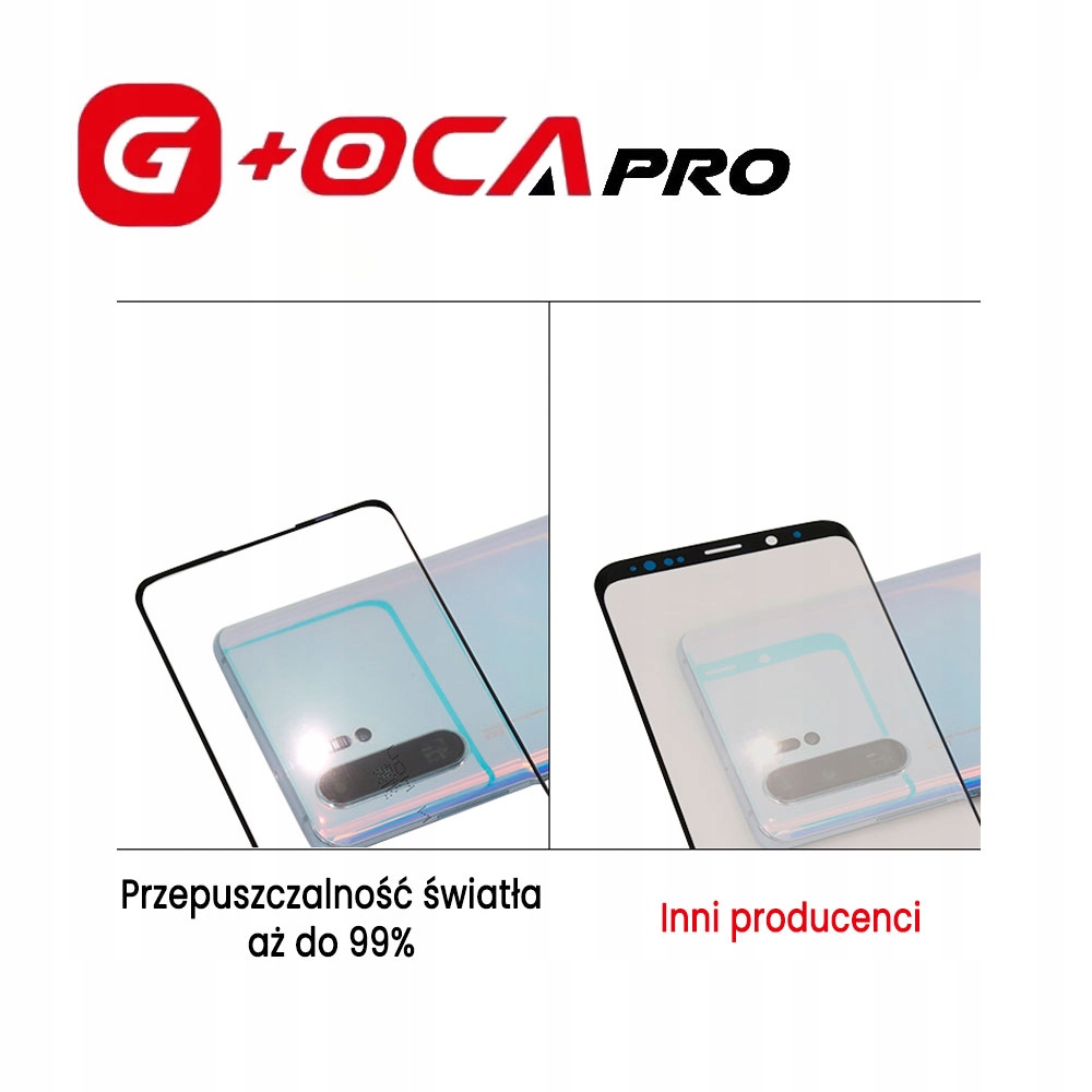 SZYBA SZYBKA OCA G+OCA PRO Xiaomi Redmi Note 10 Pro 4G M2101K6G M2101K6R Producent bez marki