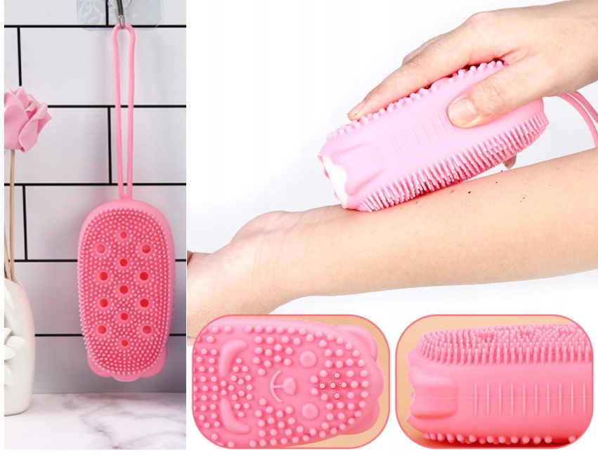 

Wielofunkcyjna Delikatna Myjka Silikonowa 12CM