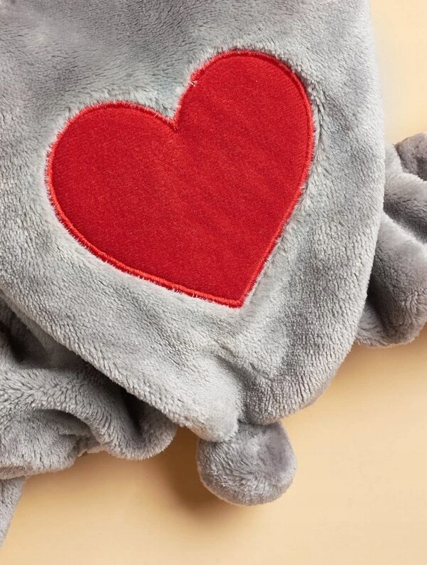 UBRANKO PSA KOTA MIŚ MISIU PLUSZ ZIMA SZARE XS Rozmiar XS