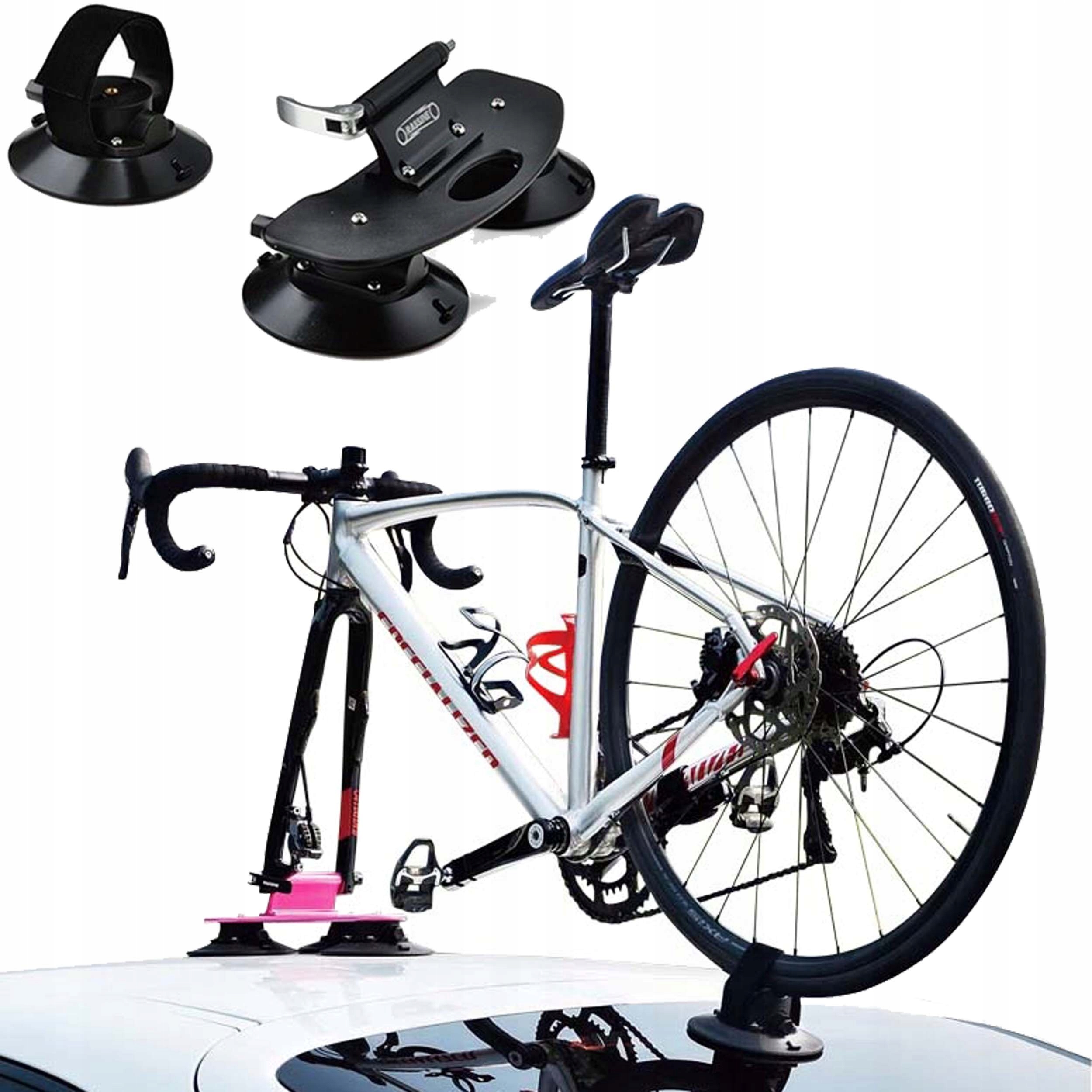 Bagaznik uchwyt rowerowy dach Przyssawki Rassine