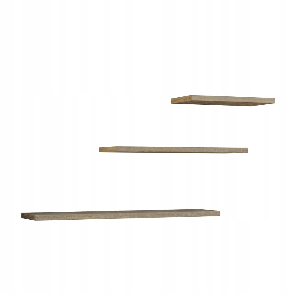 Zestaw półek TOBI 3P dąb sonoma