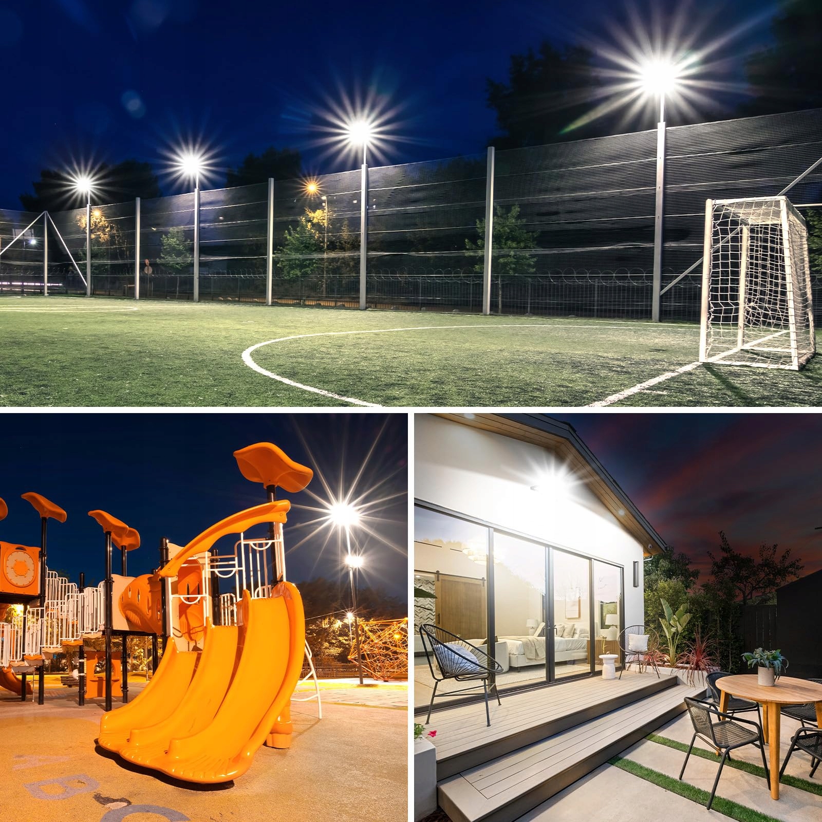 Reflektor LED Zewnętrzny 50W 5000LM IP66 Zimny Biały Do Garażu ICRGB — miniatura 6