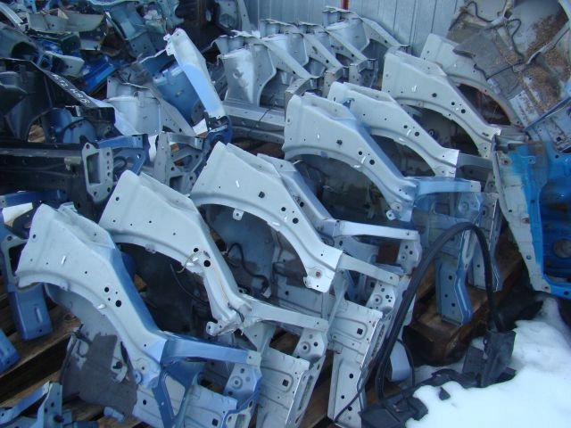 7777766 - Nissan Micra K12 лонжерон четверть правая передняя