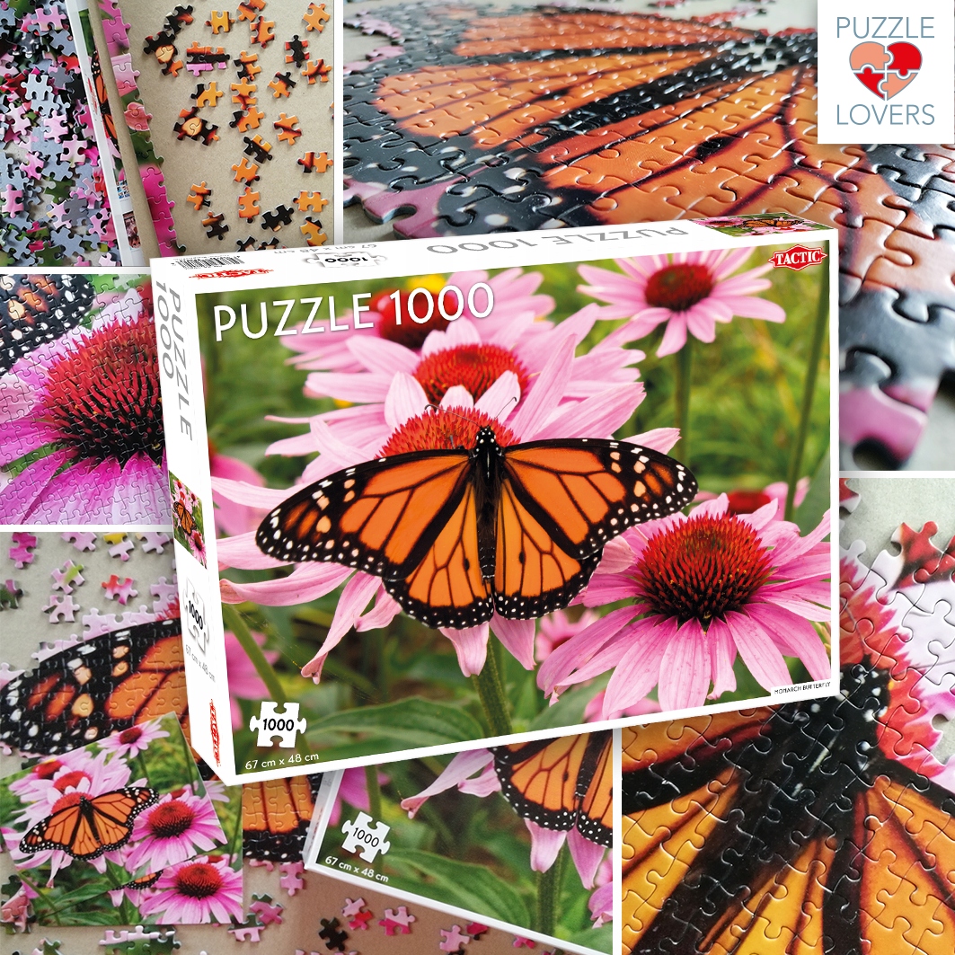 Tactic PUZZLE Motyle 1000el Marka Tactic
