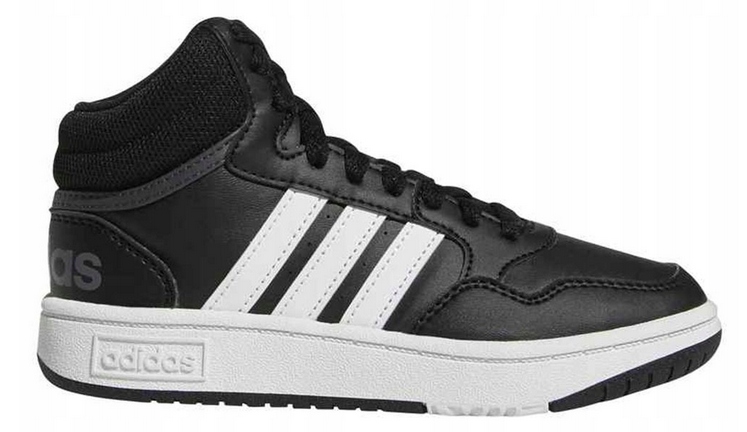 Vysoké pro mládež boty Adidas Hoops GW0402 Vel 36