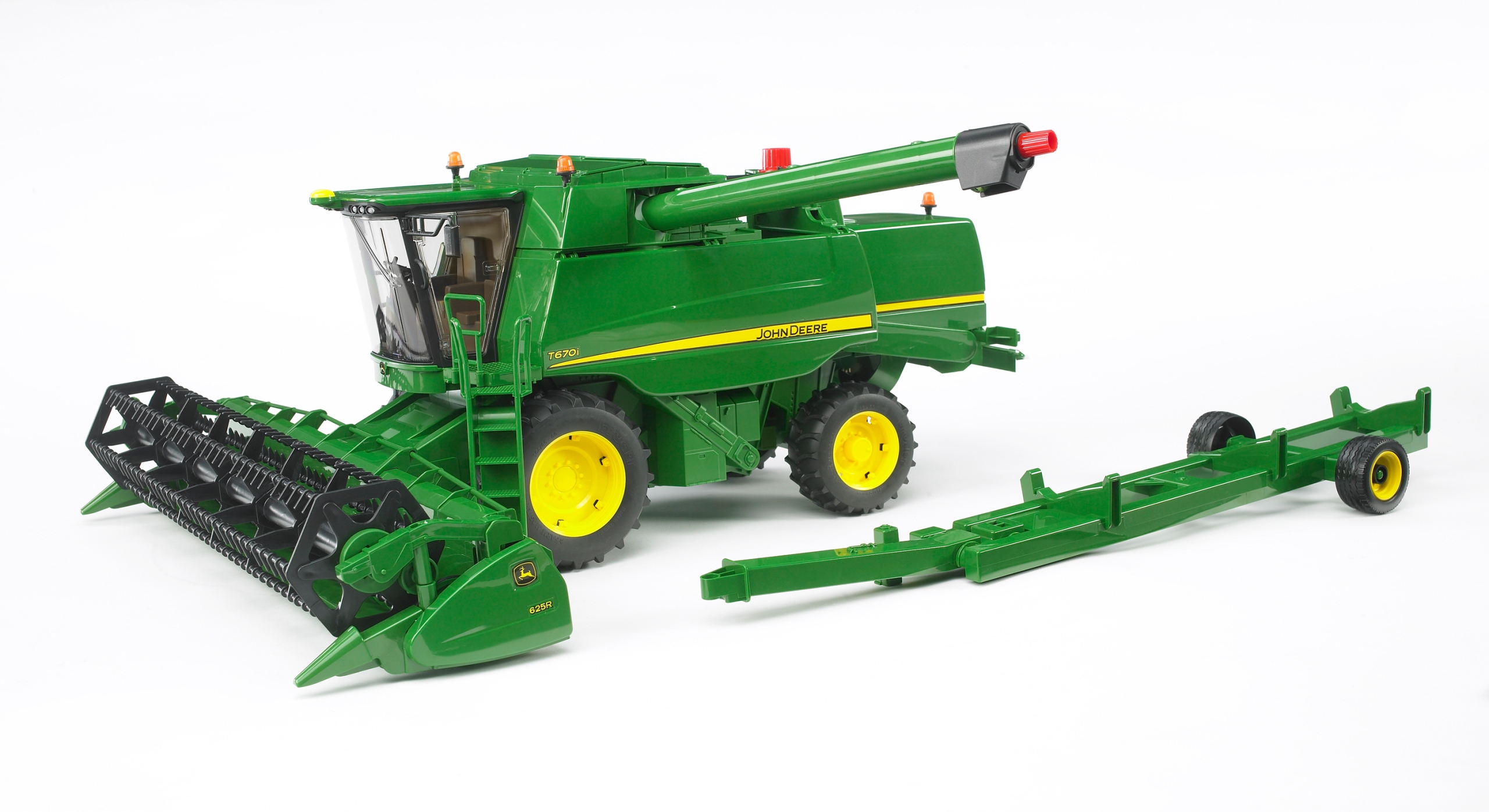 KOMBAJN ZBOŻOWY JOHN DEERE T670i POJAZD ROLNICZY RUCHOME ELEMENT PREZENT