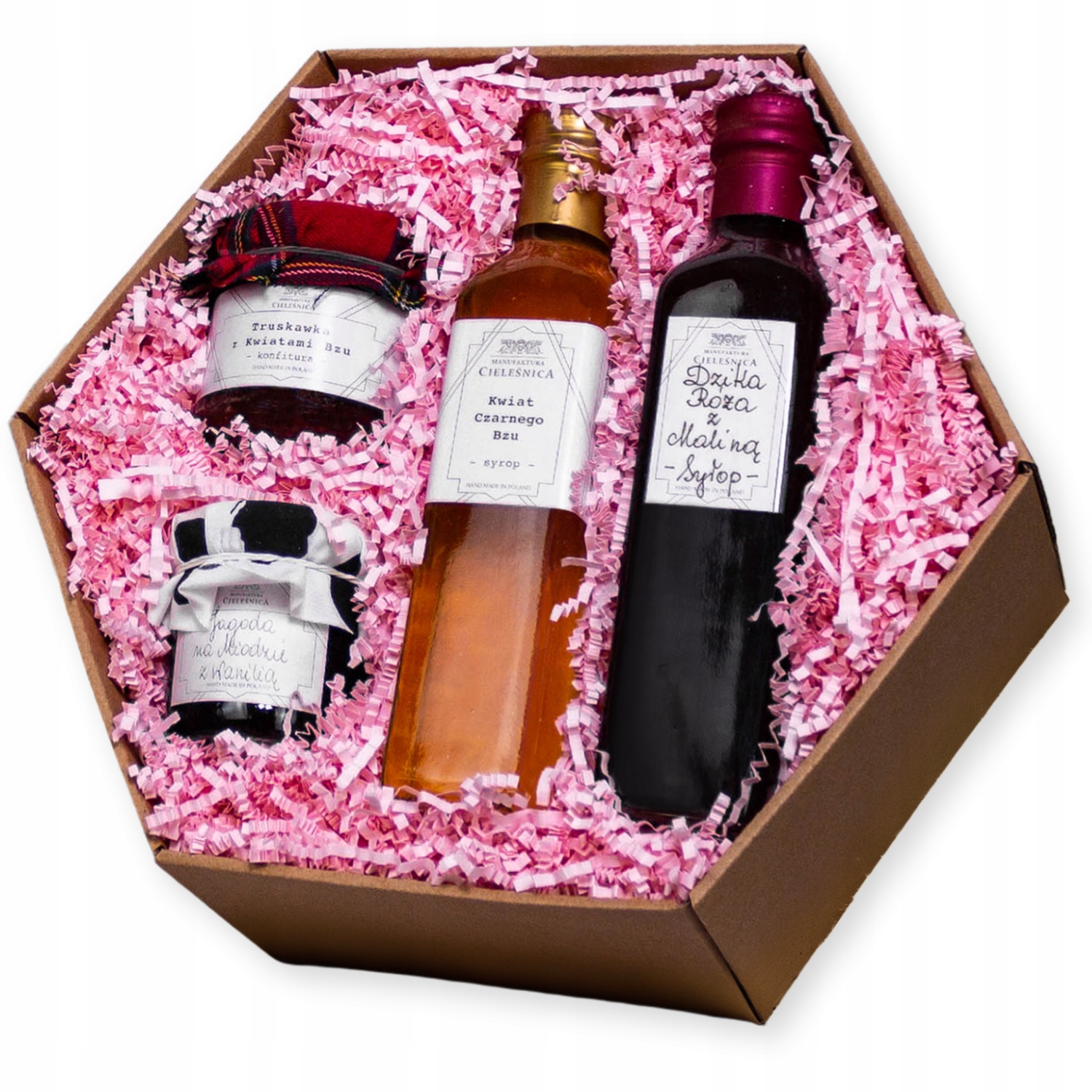 Levně Hotová dárková krabička pro ni Dárek Na Valentýna zavařeniny Telesnička