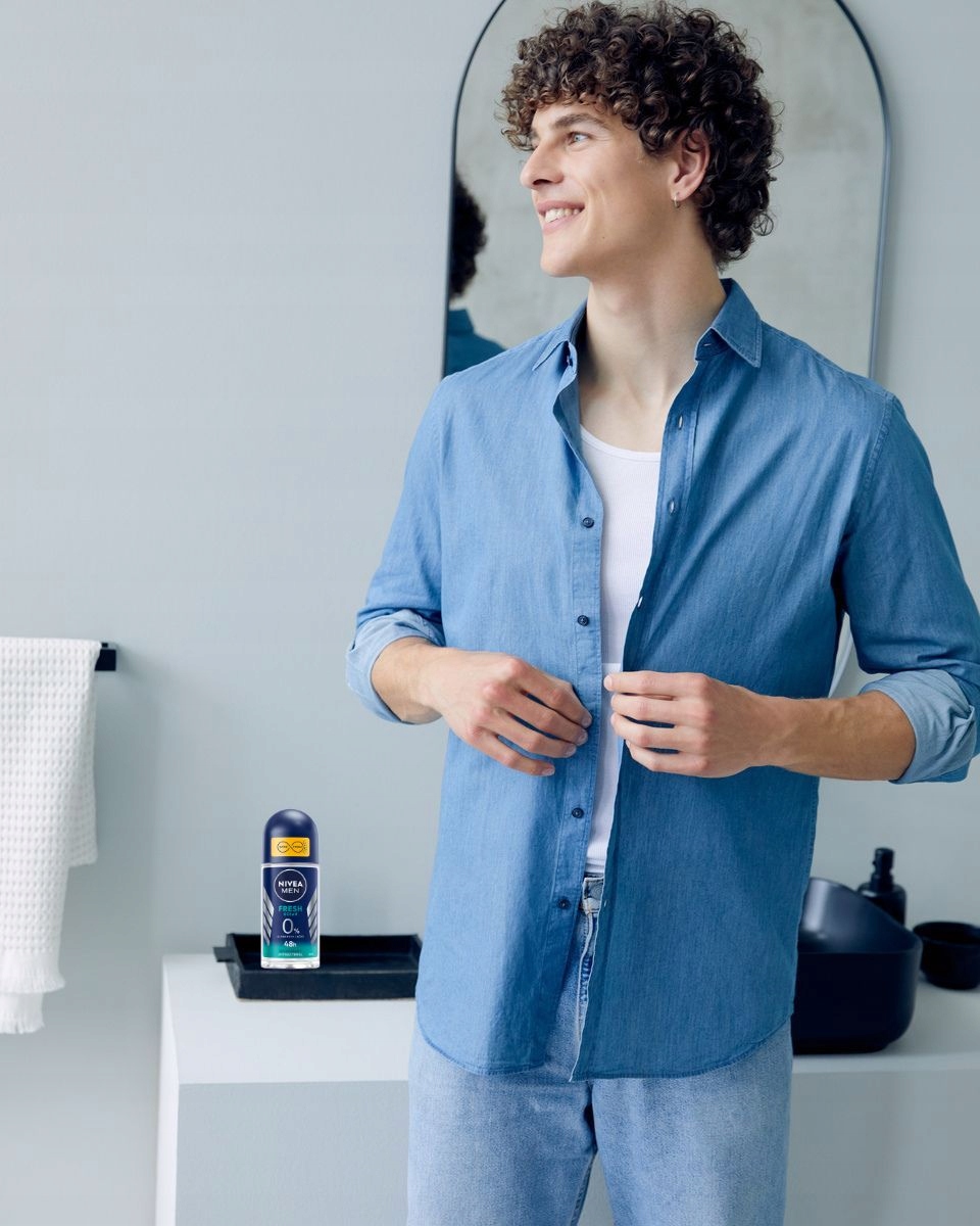 Antyperspirant w kulce NIVEA MEN Fresh Ocean 50ml Pojemność 50 ml