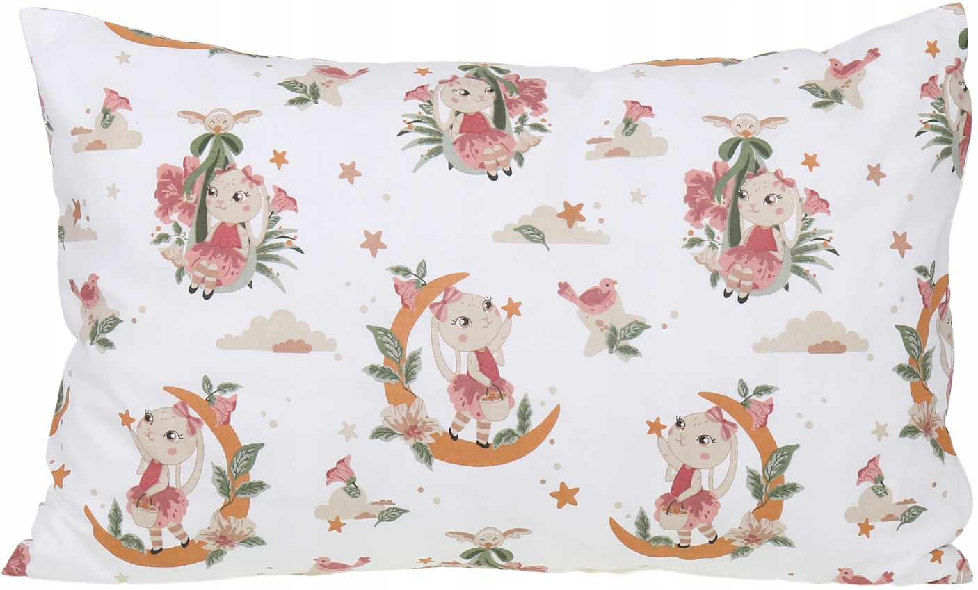 POSZEWKA NA PODUSZKĘ 40x60 cm BAWEŁNA 100% JASIEK ZAMEK BABYMAM