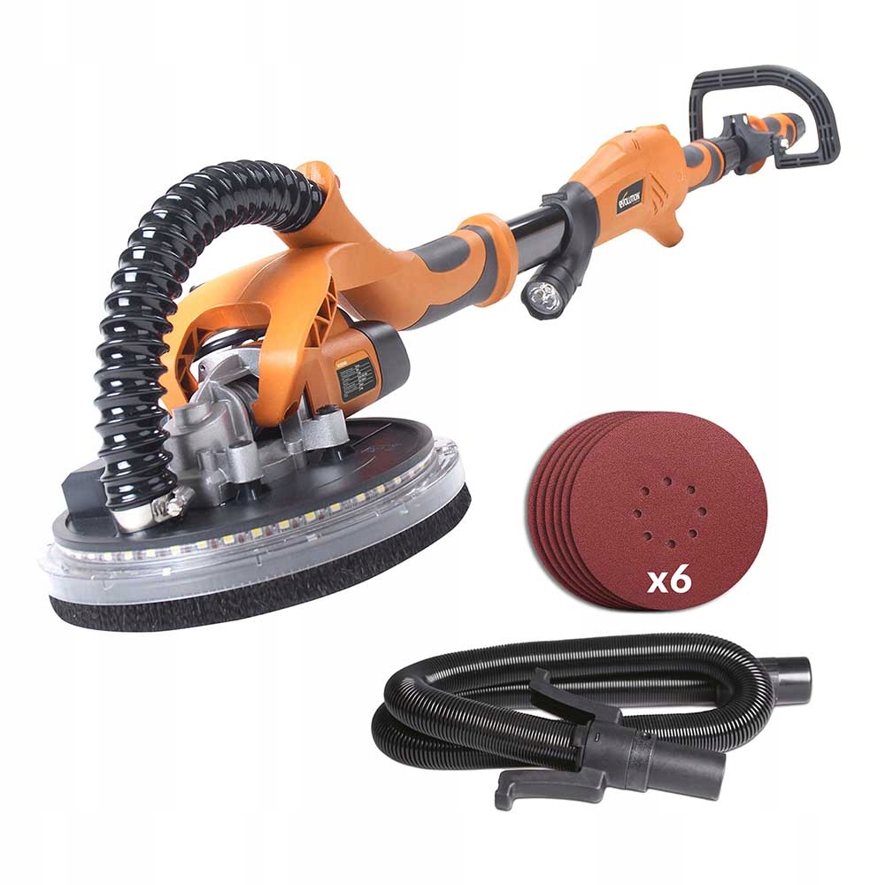 Szlifierka teleskopowa do gipsu Evolution R225DWS