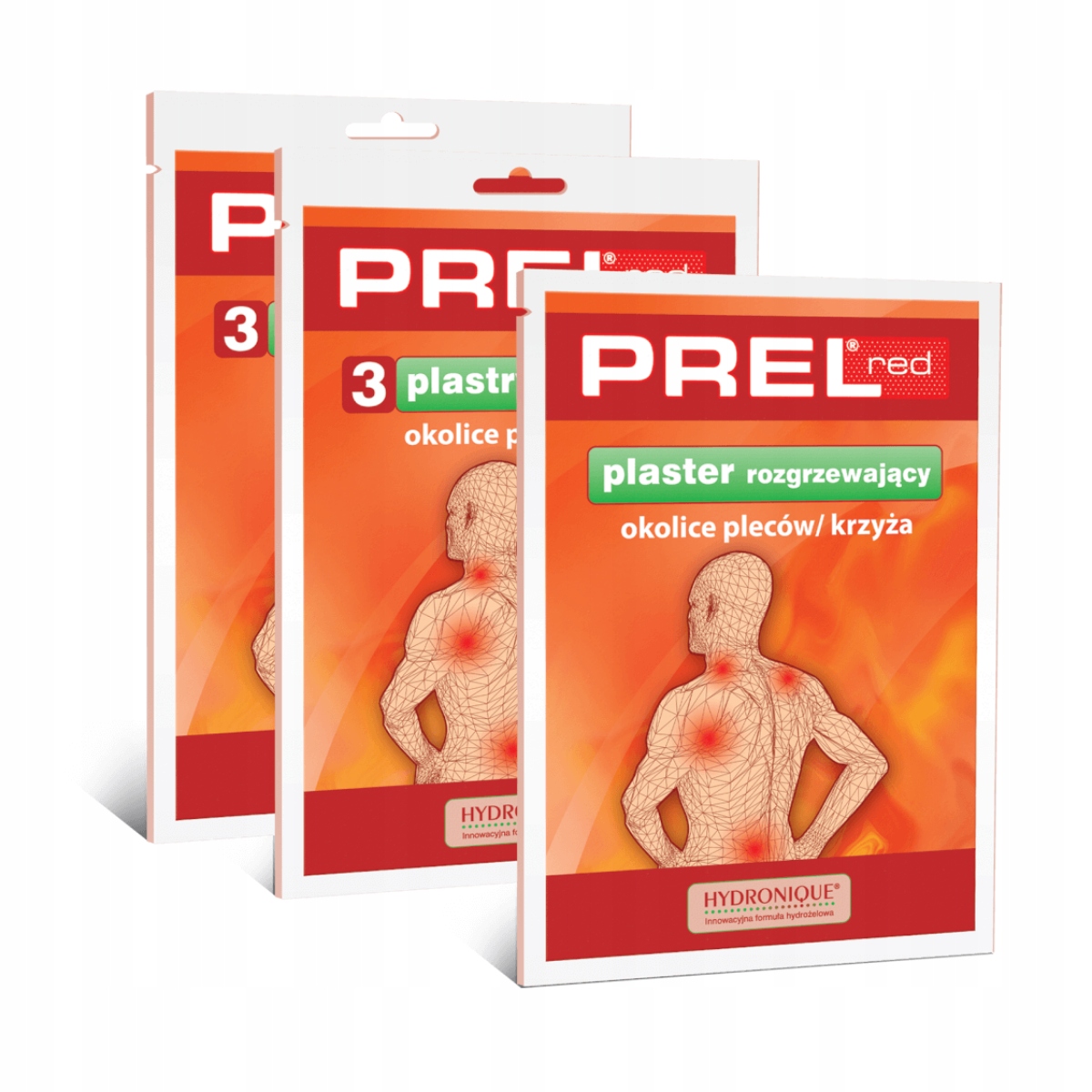 

Prel Red Plastry rozgrzewające na obrzęki 3 sztuki