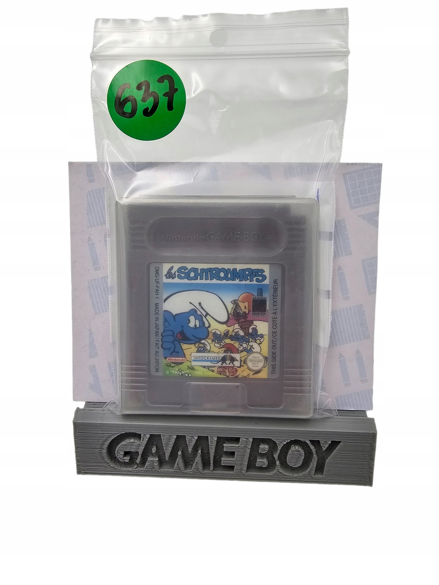 GAME BOY THE SMURFS ORYGINAŁ