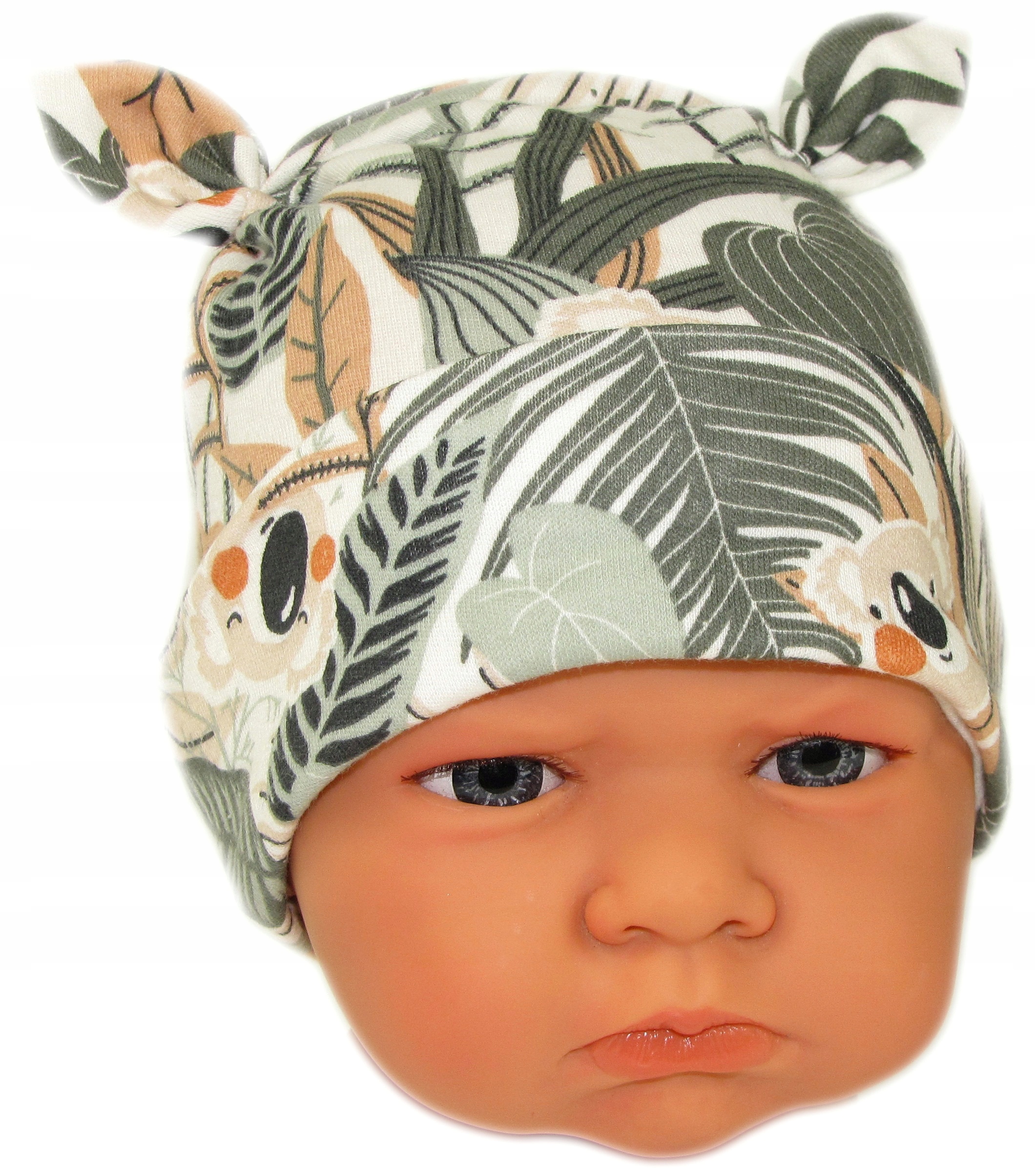 

Czapka Niemowlęca Niewiązana r.34-36cm Boho /65/