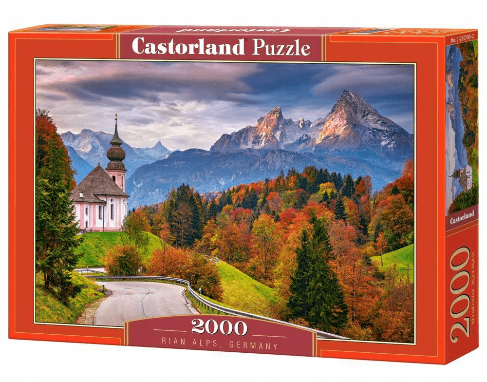 

Puzzle 2000 el. Jesień w Alpach Bawarskich, Niemcy